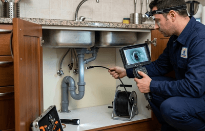 Videoispezioni scarico cucina